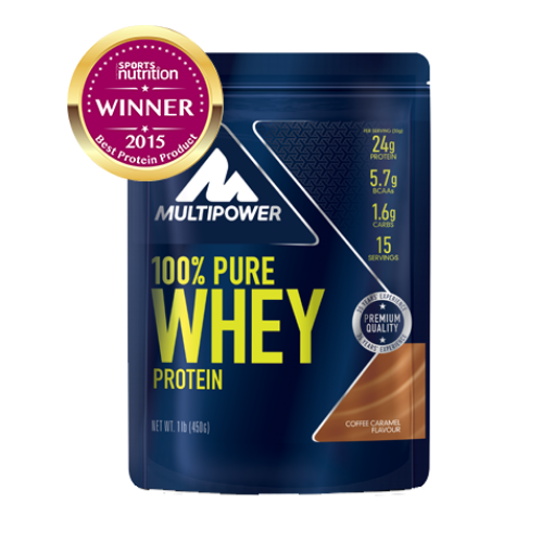 Pilt 100% Pure Whey Protein - 450g -  Kohvi Karamell MPOWER