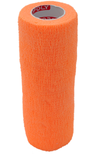 Pilt Isekleepuv elastne side 15 cm - Oranž