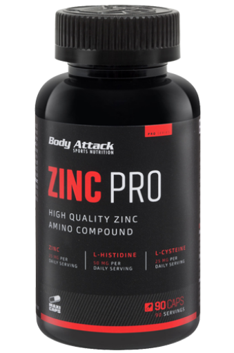 Pilt Zinc Bisglycinate  (90 Caps) Body Attack