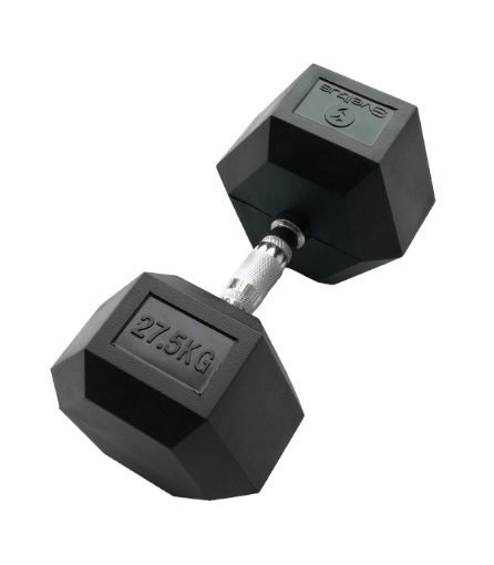 Pilt Kuusnurkne hantel 27.5 kg - Dumbbell