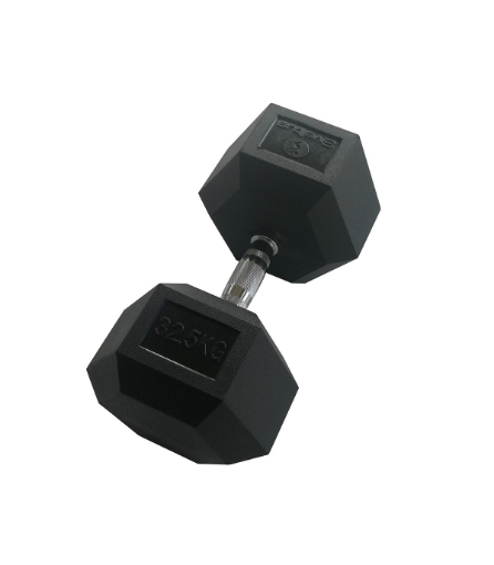 Pilt Kuusnurkne hantel 32.5 kg - Dumbbell