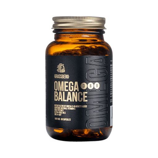 Pilt Grassberg Omega 3-6-9 Balance 60 kapslit - Naskor