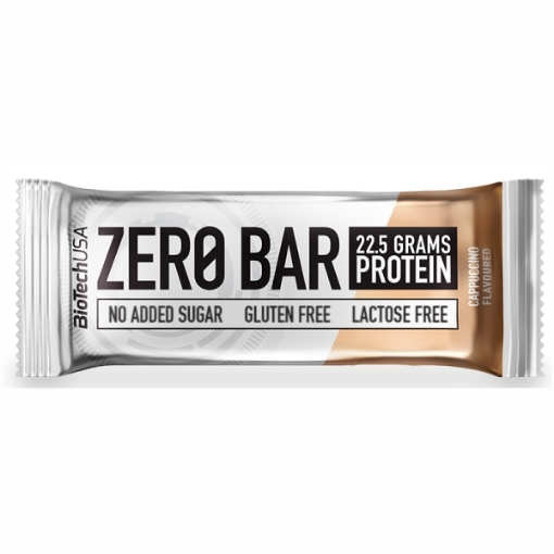 Pilt Zero Bar 50g - Cappuccino BioTech