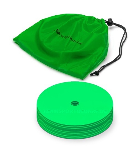 Pilt Set 10 Copete Plate Verde - Teamsport