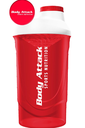 Pilt PUNAVALGE SHAKER 600 ML BODY ATTACK