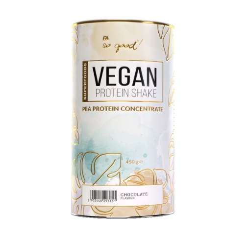 Pilt VEGAN PROTEIN SHAKE 450G - ŠOKOLAAD FA