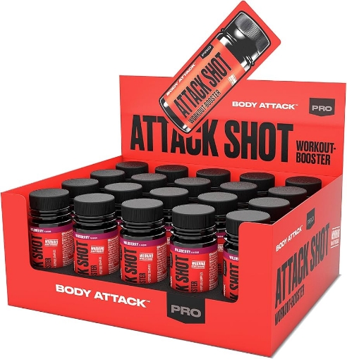 Pilt ATTACK SHOTS 20 x 60ml - Wildberry