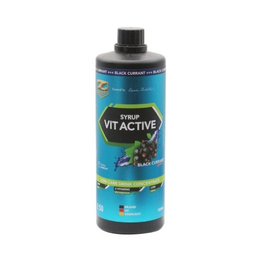 Pilt  VITACTIVE SIROP + L-KARNITIIN - 1000ML MUSTIKAS