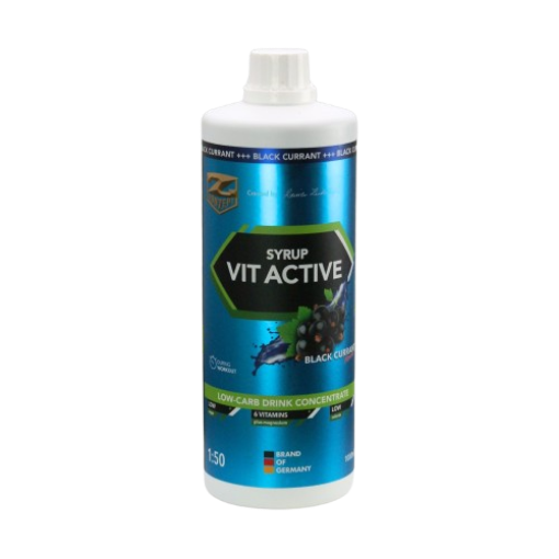 Pilt  VITACTIVE SIROP + L-KARNITIIN - 1000ML MUSTIKAS