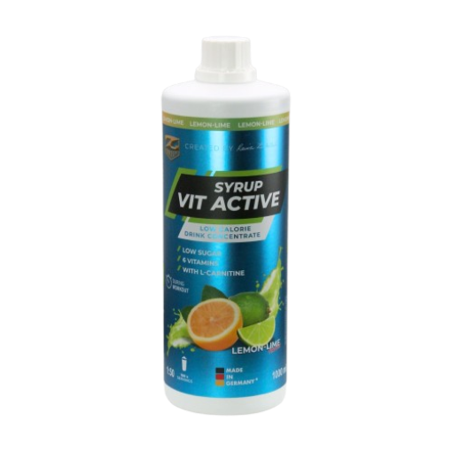 Pilt VITACTIVE Siirup + L-Karnitiin - 1000 ml Sidrun-Laima