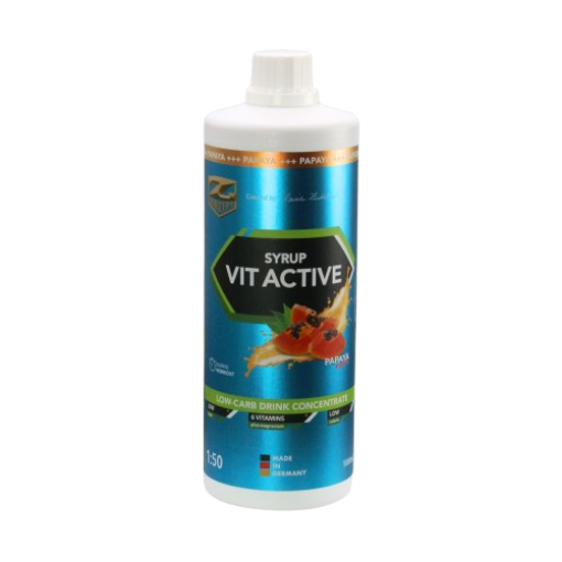 Pilt VITACTIVE SIROP + L-KARNITIIN - 1000ML PAPAI