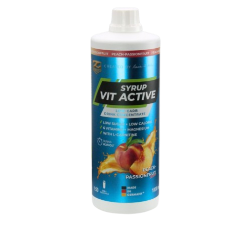 Pilt VITACTIVE SIROP + L-KARNITIIN - 1000ML VIRSK