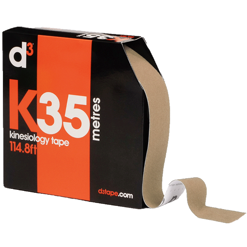 Pilt K6.0 Kinesioloogiateip Beež 5 cm x 35 m - d3Tape