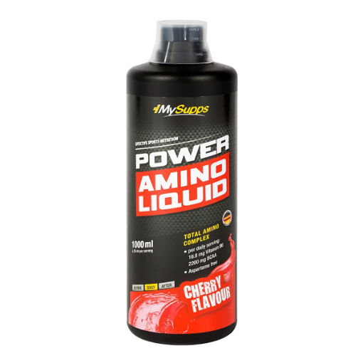 Pilt My Supps Power Amino Liköör - 1L Kirsid - Body Attack